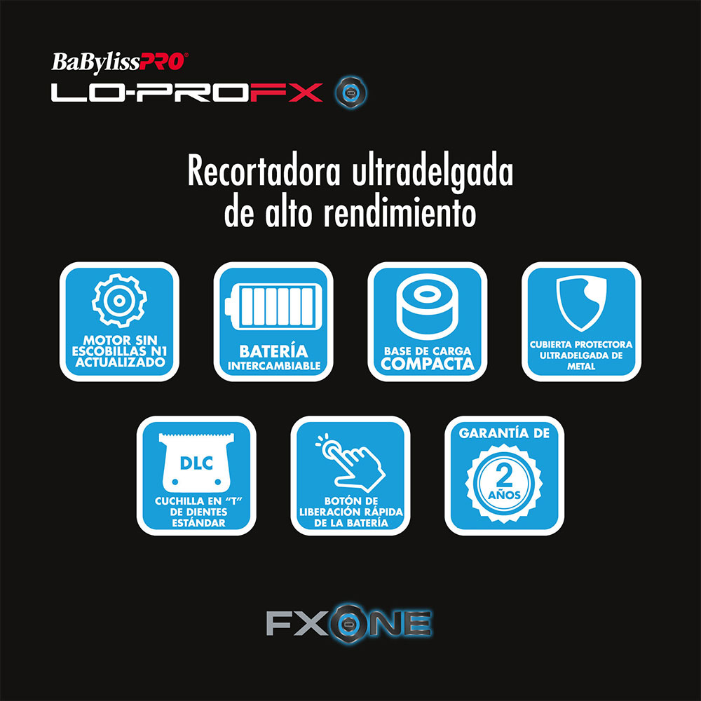 Patillera BARBERology FX ONE Lo-Pro - Imagen 9