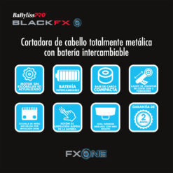 Cortadora BARBERology FX ONE Black - Imagen 6