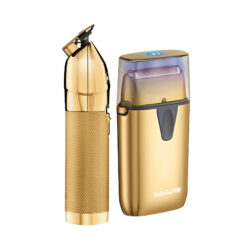 Combo BARBERology Patillera y Razuradora UV Foil