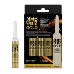 Shock Concentrado De Keratina De Efecto Intensivo Keratin Gold x 4 und