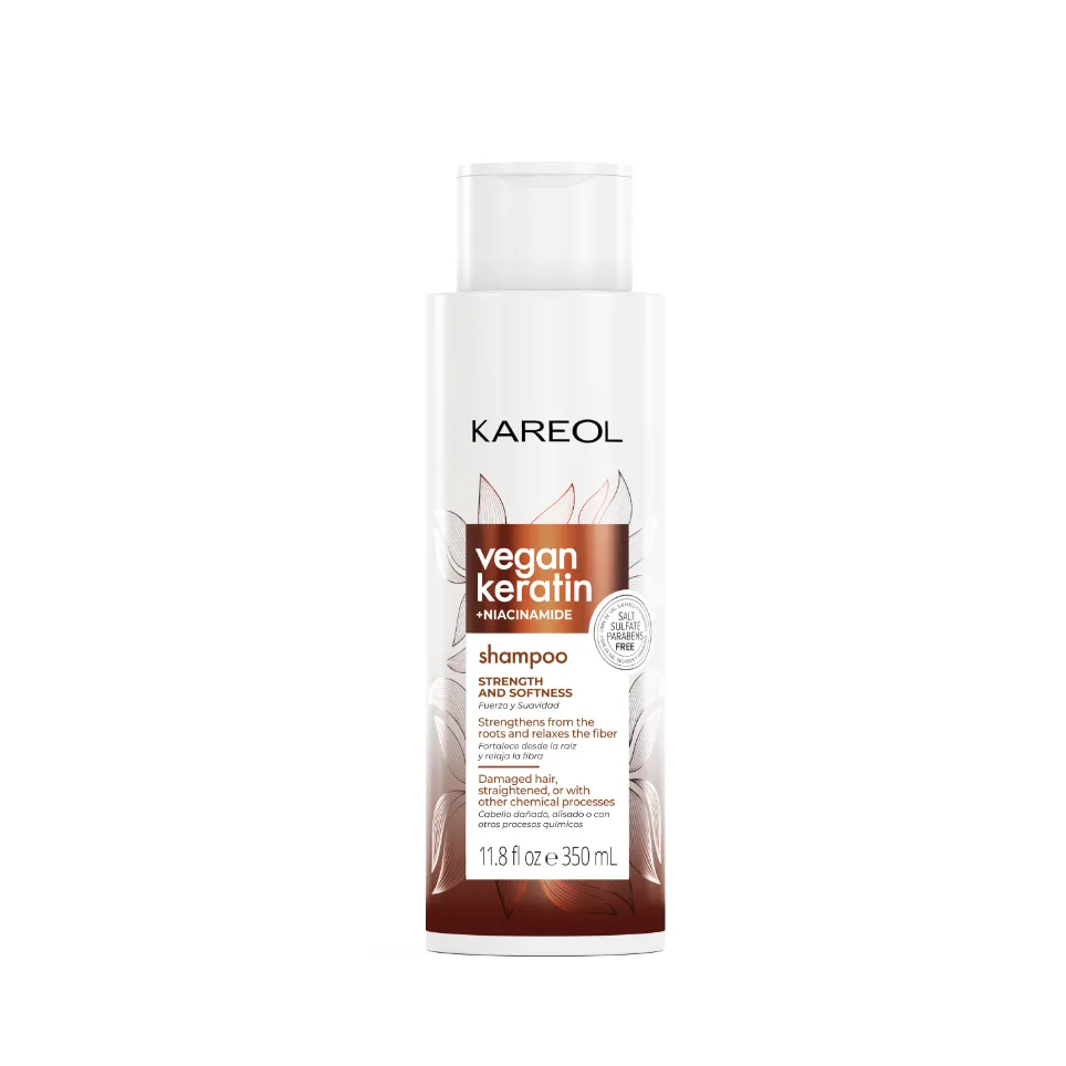 Shampoo Kareol Keratina Vegana + Niacinamide x 350 ml