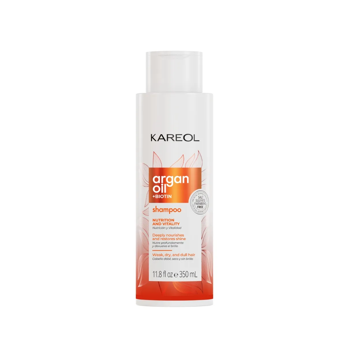 Shampoo Kareol Argan Oil + Biotina x 350 ml