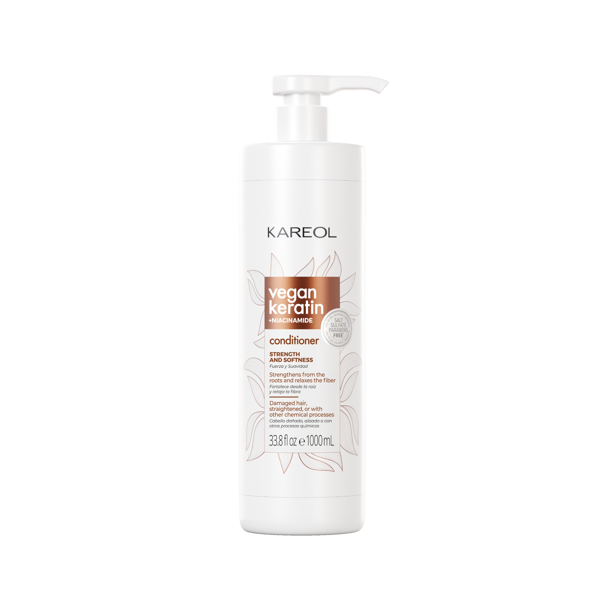 Acondicionador Kareol Keratina Vegana + Niacinamide x 1000 ml