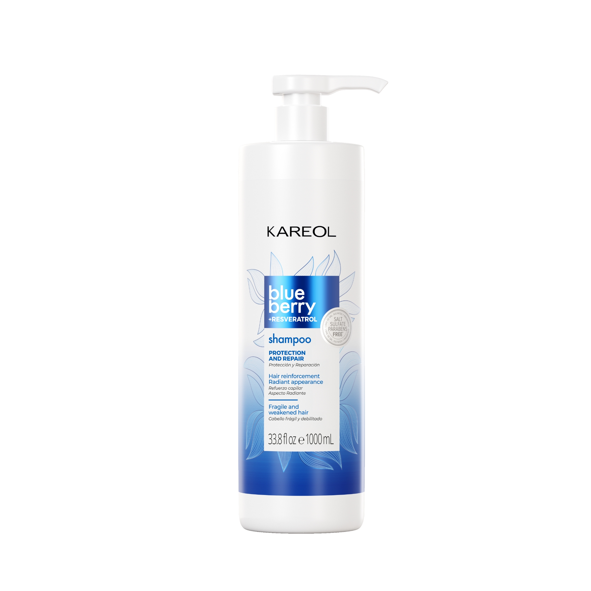 Shampoo Kareol Blueberry + Resveratrol x 1000 ml