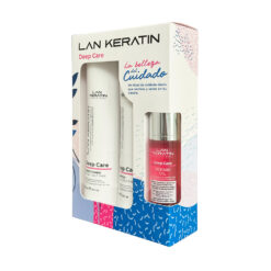 Pack Lan Keratin Deep Care - Shampoo + Acondicionador 300 ml + Hydrating Oil 47 ml - Imagen 3